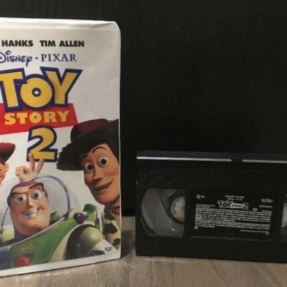 Disney Other Disney Pixar Toy Story 2 Vhs Tape With Clamshell Poshmark